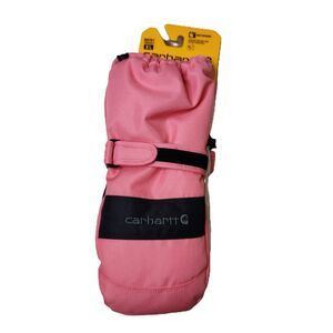 Carhartt Toddler Girl Mittens – Waterproof & Insulated, Size XL, Pink